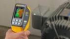 Visual infrared thermometer