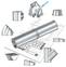 Hot-galvanised pipework system