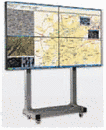 Narrow-bezel 46” LCD display