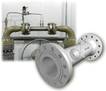 Space-saving flow meter