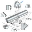 Hot-galvanised pipework system
