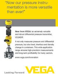 VEGADIF, versatile pressure instrumentation