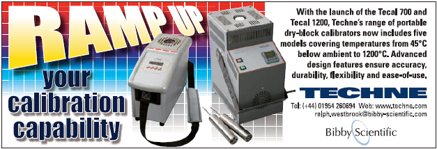 Tecal 700 and 1200 dry-block calibrators