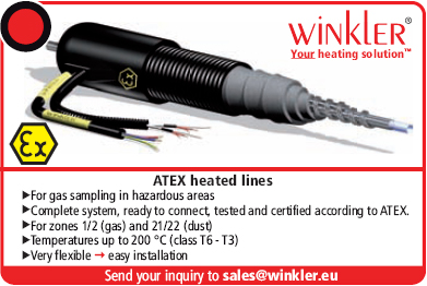 ATEX heated lines