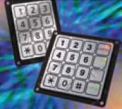 Piezo keypads