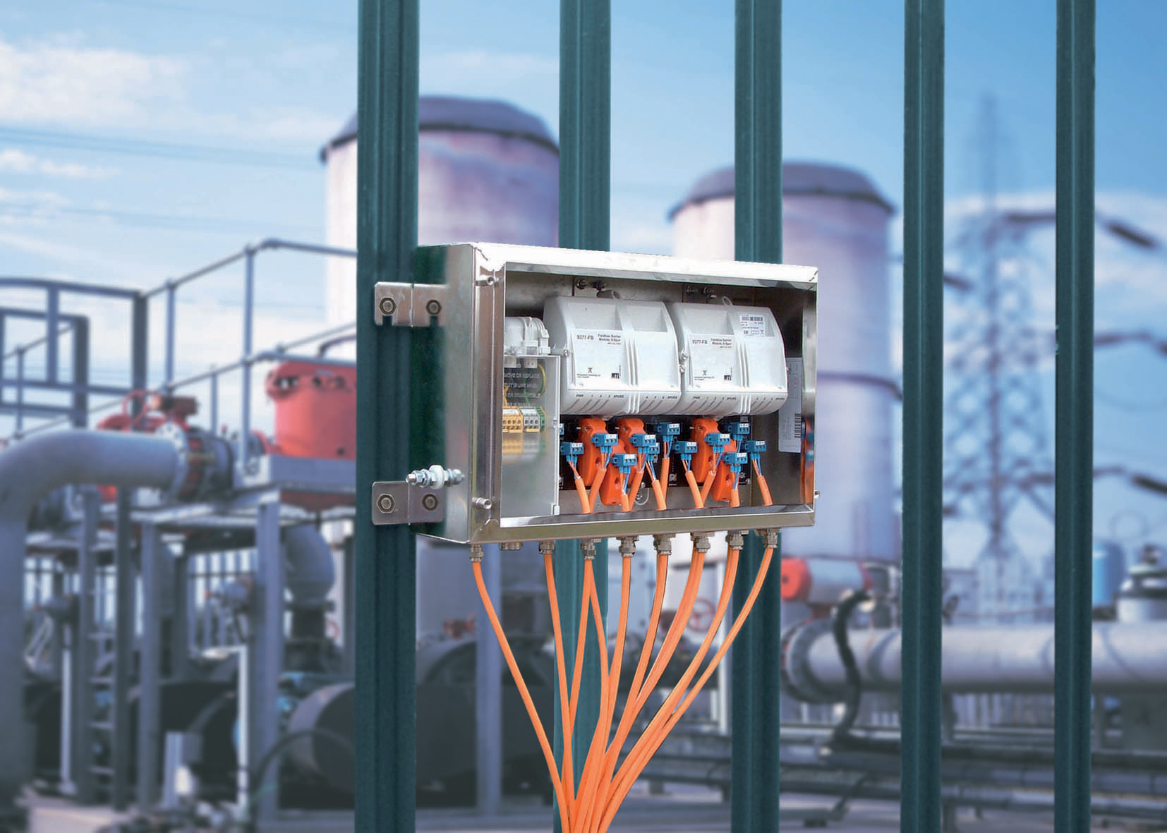 Fieldbus Barrier wiring hubs