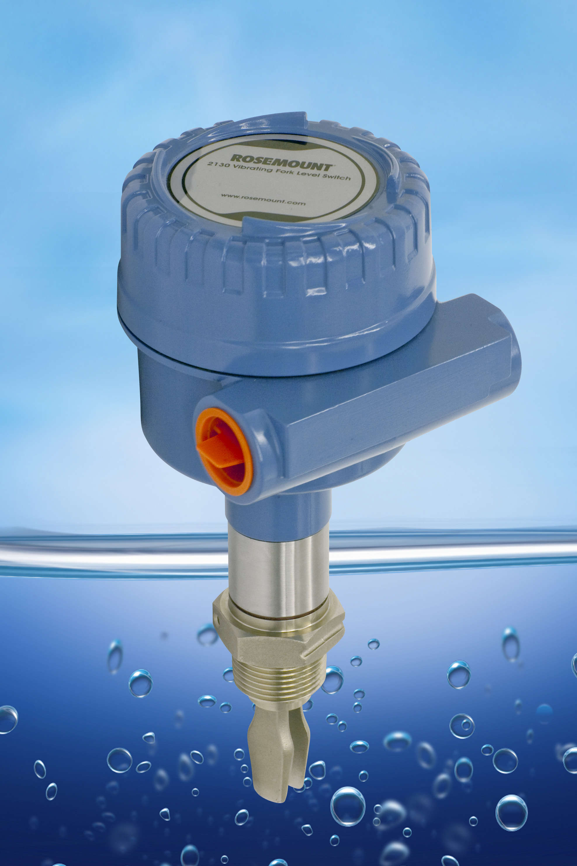 Vibrating fork level switch