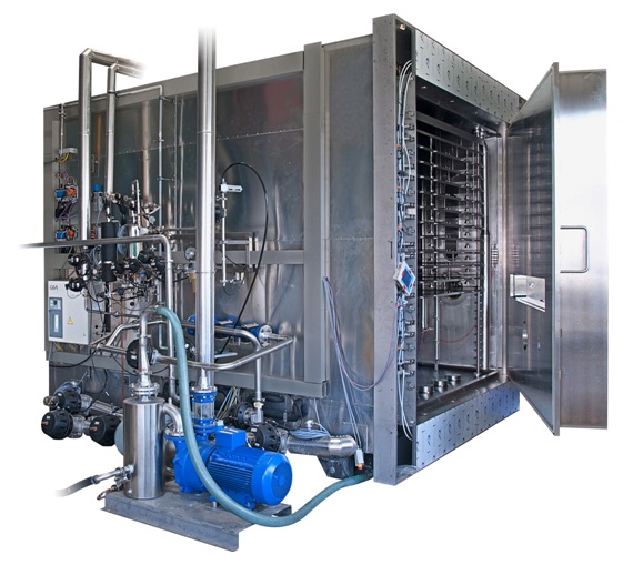 H2O2 gas sterilisation