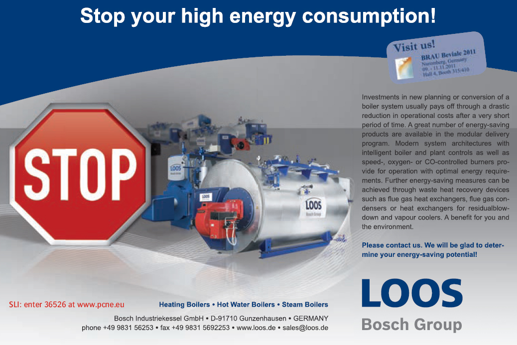 Boilers Stop high energy consumption