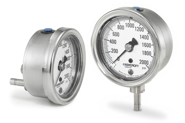 Stainless steel pressure gauge