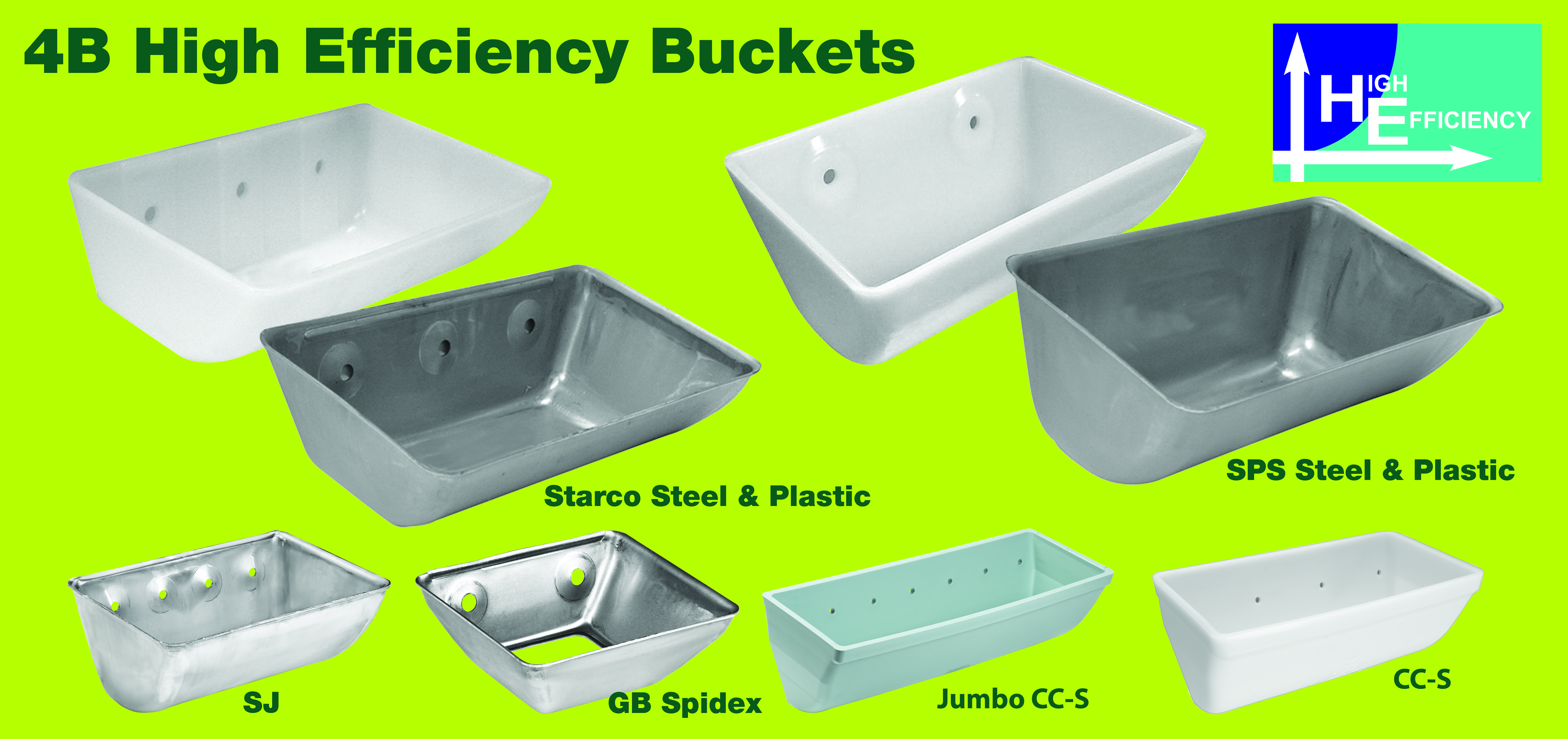 Elevator bucket design