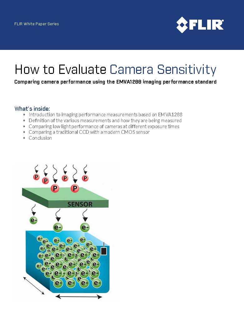 How to Evaluate Camera Sensitivity
