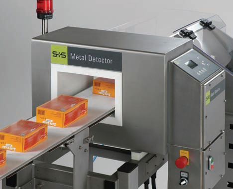 Detection & removal of metal contamination in food