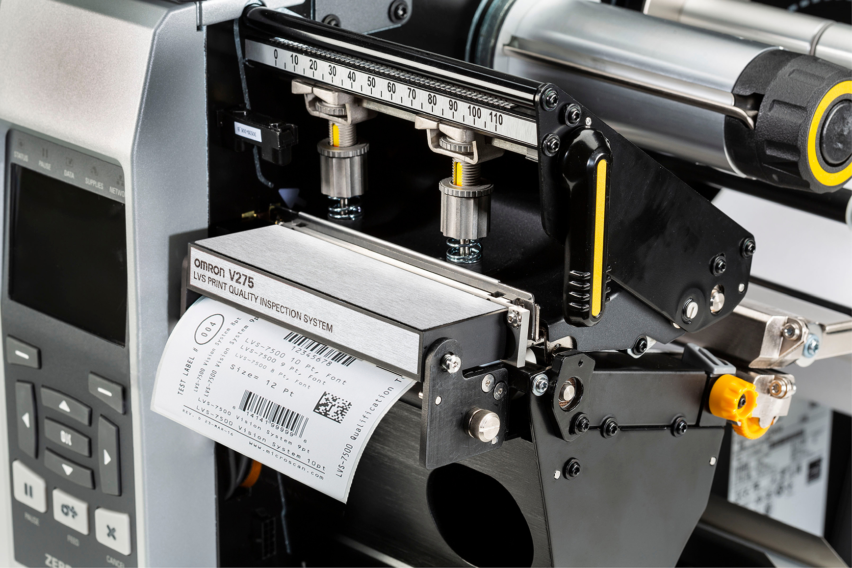Printerintegrated Label Inspection