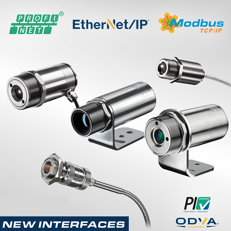 Infrared Temperature Measurement Devices with Network-Enabled Protocols