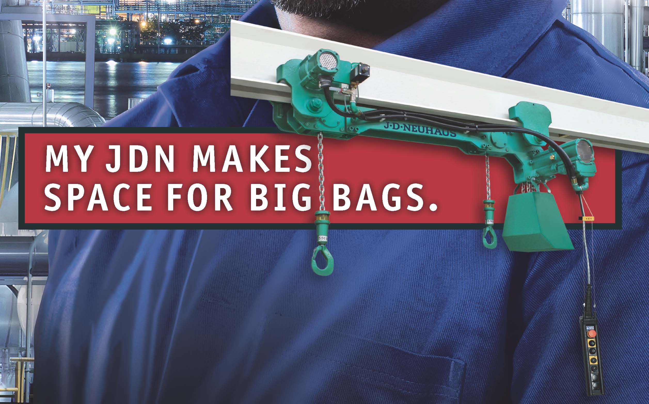 Big Bag Handling Air Hoists JD Neuhaus