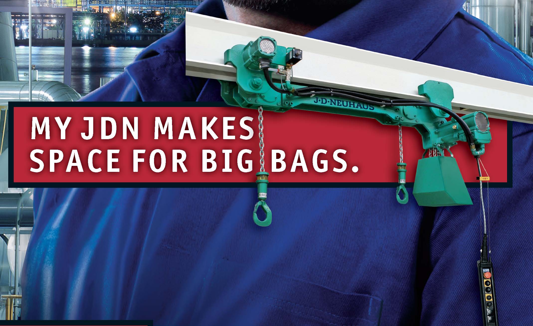 JDN Big Bag Handling Air Hoist