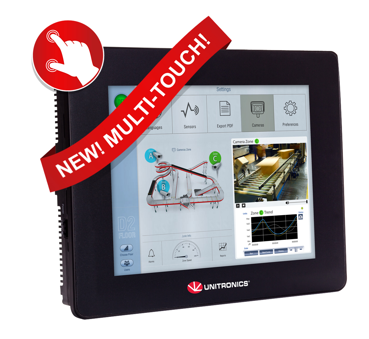 Multi Purpose All  in One  PLC  HMI 