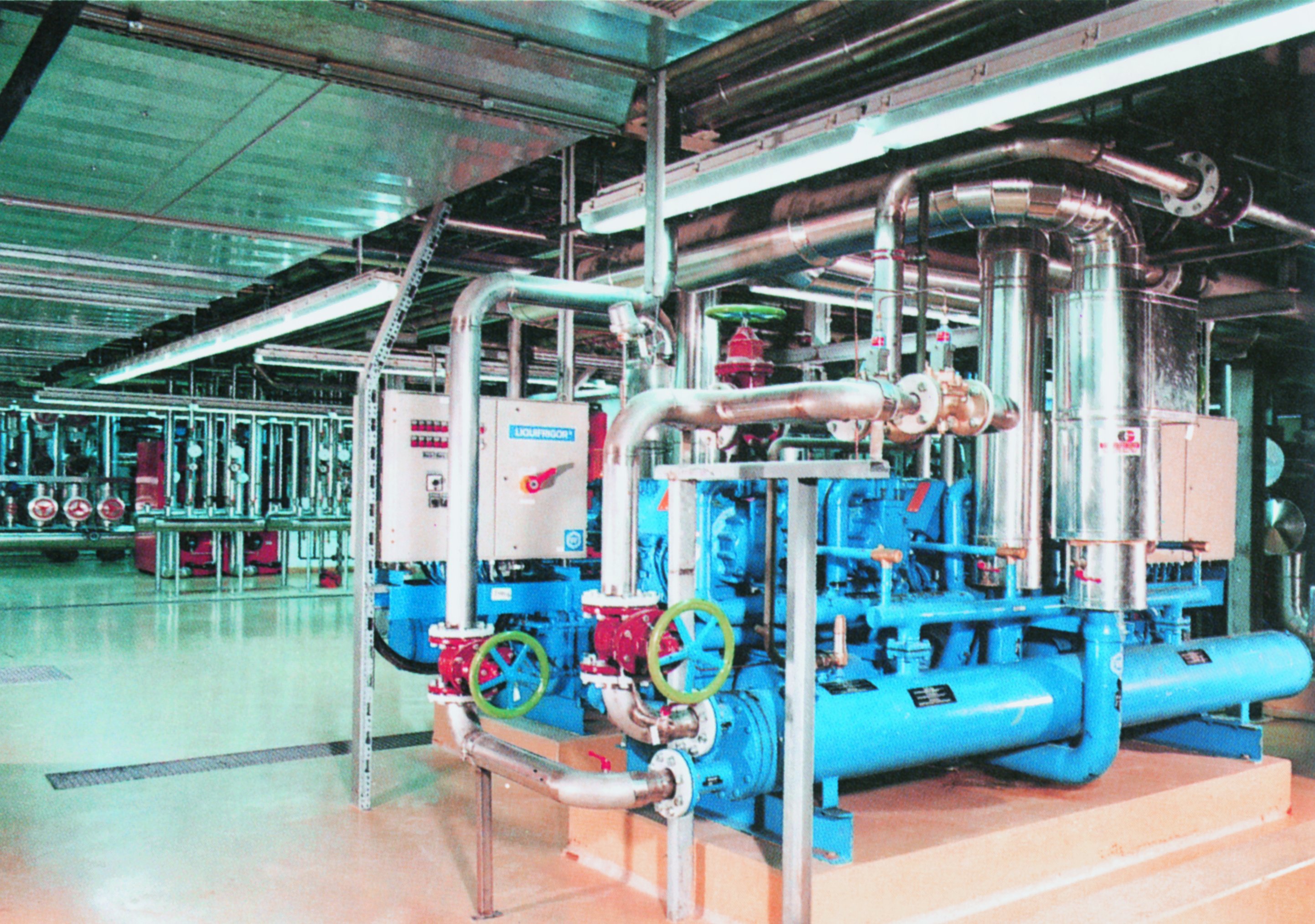 Leak detection in refrigeration plants