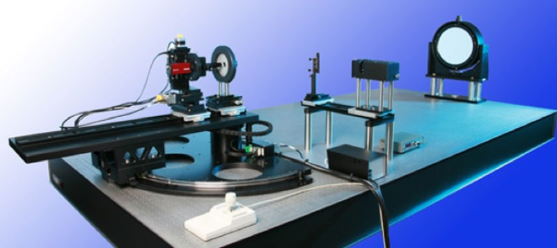 Test rig for optical alignment