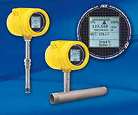 Thermal Flow Meter With PROFIBUS DP