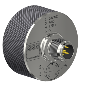 Sensor for End Position Detection