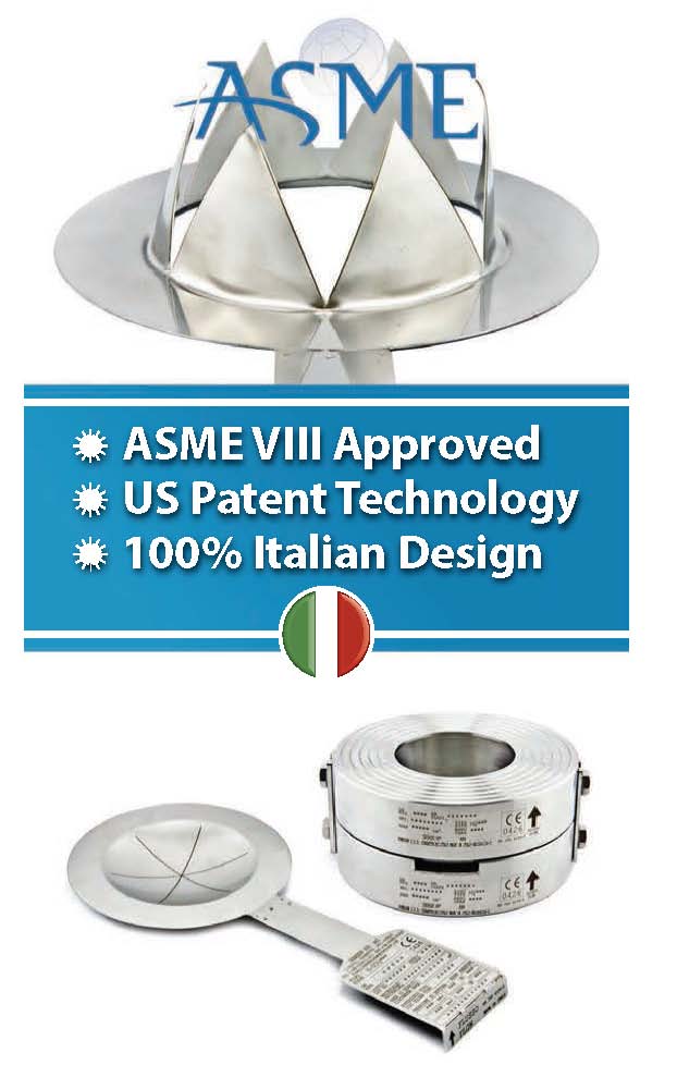 The Italian Manufacturer of Rupture Discs
