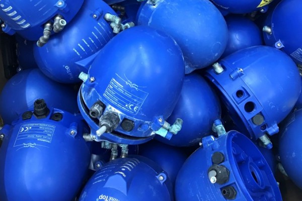 Ready for recycling: returned ThinkTop units. Picture: Alfa Laval Ready for recycling: returned ThinkTop units. Picture: Alfa Laval